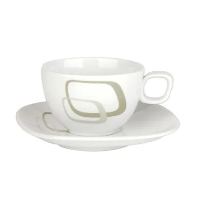 Porselen Retro Çay Fincan Takımı