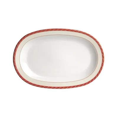 Porselen Daphne Kayık Tabak 22Cm    