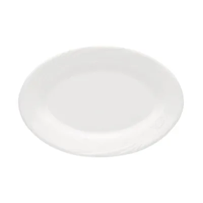 Porselen Halley Beyaz Kayık Tabak 27Cm 