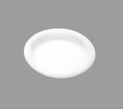 Porselen Denizden Gelenler Rölyefli Düz Tabak 19 cm