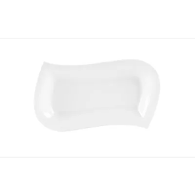 Porselen Leaf Kayık Tabak 23Cm     