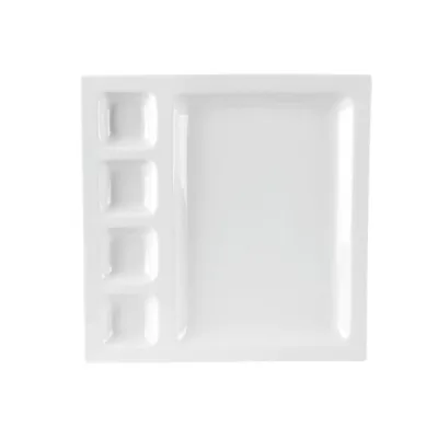 Porselen Beyaz Kahvaltı Tabağı 33Cm   