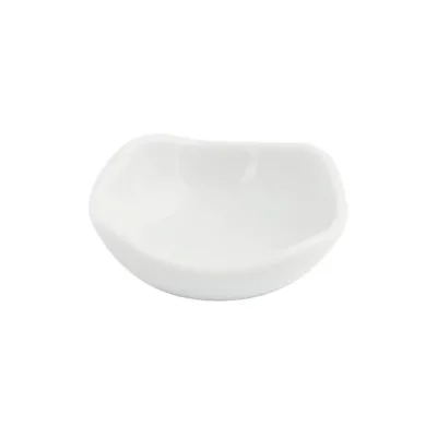 Porselen Square Beyaz Mini Kase 6Cm   