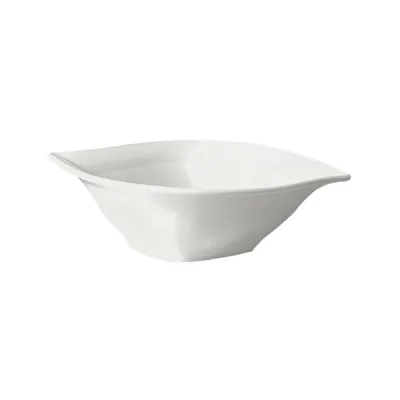 Porselen Leaf Beyaz Kase 38Cm      
