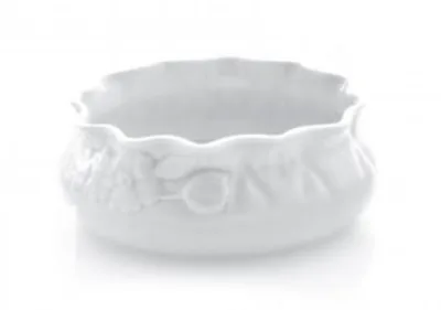 Dekoratif Rölyefli Kase Dekorsuz 17 cm