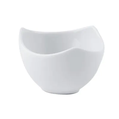 Porselen Lotus Beyaz Mini Kase 7Cm   
