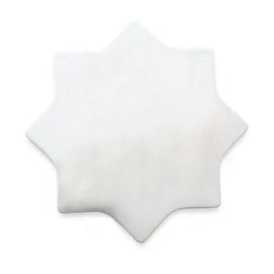 Porselen Meze Tek Lokma Tapas Sekizgen Yıldız Dekorsuz 26 cm