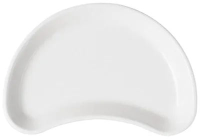 Porselen Soley Beyaz Kayık Tabak 20Cm  