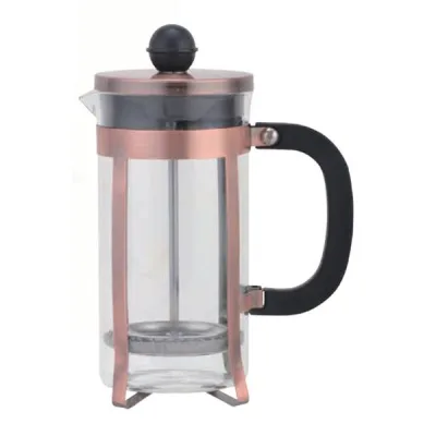 Lüks French Press Bakır