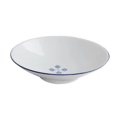 Porselen Blue Passion Çukur Tabak
