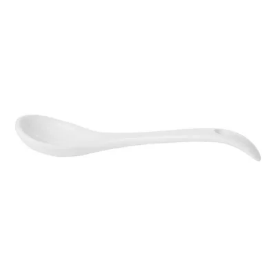 Porselen Meze Tek Lokma Tapas Kaşık 11 cm