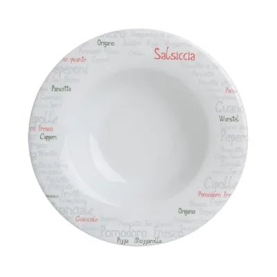 Porselen Italy Çukur Tabak 21Cm     