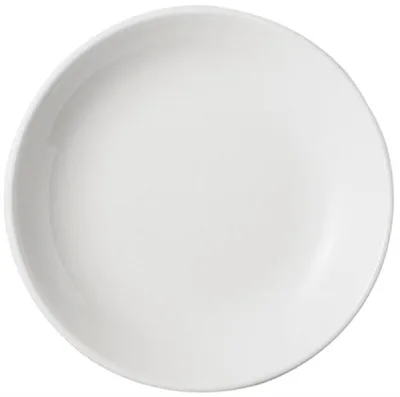 Porselen Lebon Beyaz Çukur Tabak 21Cm  