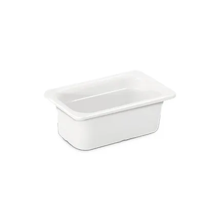 Yarı Saydam Polipropilen Bir Bölü Üç Boy Küvet GN 1/3 17,6x32,5 cm