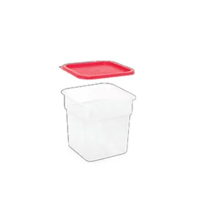 Yarı Saydam Polipropilen Çeyrek Boy Küvet GN 1/4 16,2x26,5 cm