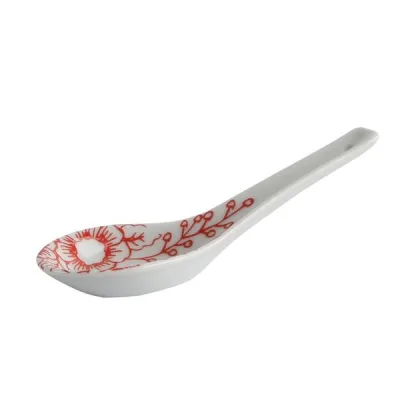 Porselen Red Manoir Desen1 Kaşık 13Cm  