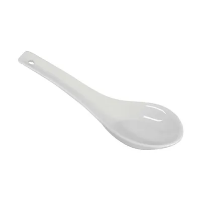 Porselen İstanbul Beyaz Kaşık 13Cm   