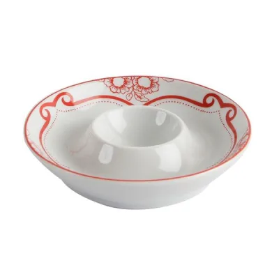 Porselen Red Manoir Desen2 Yumurtalık 11