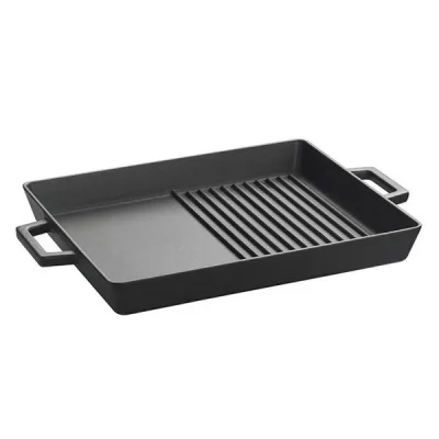 Hibrit Metal Kulplu Izgara Tava