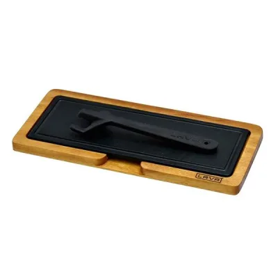 Ahşap Servis Tahtası, Hot Plate Döküm Demir Plakalı