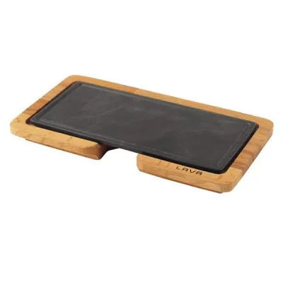 Ahşap Servis Tahtası, Hot Plate Döküm Demir plakalı