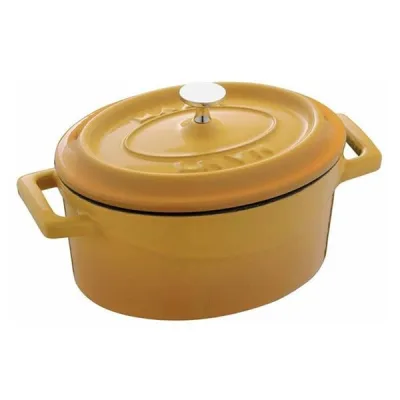 Oval Mini Döküm Demir Tencere