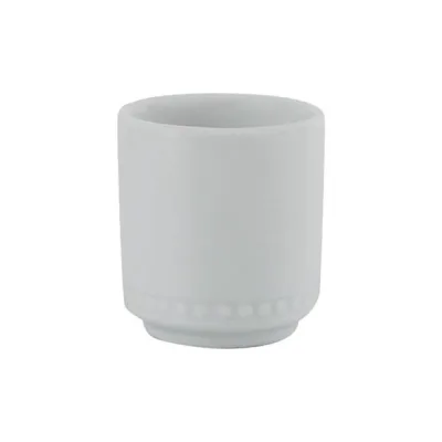 Porselen Collet Beyaz Kürdanlık 57Mm  