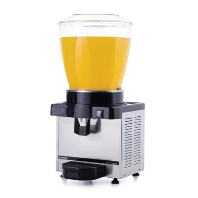 M22 Dijital Panoramik Karıştırıcılı Soğuk İçecek Dispenseri Inox 22 Litre M22.DI