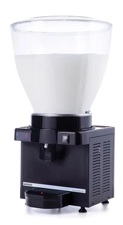 M40 Dijital Panoramik Karıştırıcılı Soğuk İçecek Dispenseri Siyah 40 Litre M40.DB