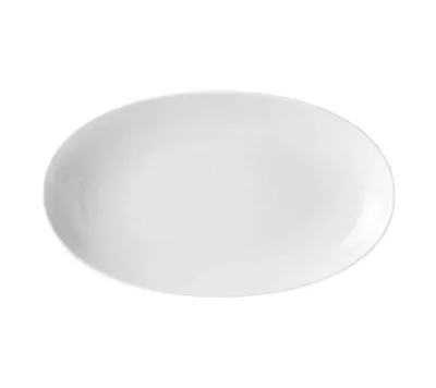 Porselen Elips Kayık Tabak