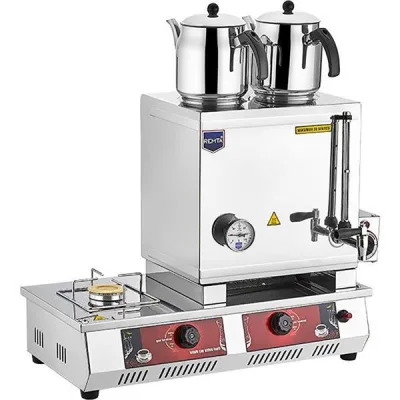 30 Model 2 Demlikli Gazlı (CE) + Elektrikli Çay Ocağı 23 lt N11(E)