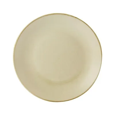 Porselen Seasons Sarı Düz Tabak 18Cm  
