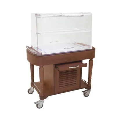 Motor Soğutmalı Pasta Servis Arabası