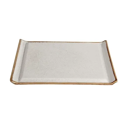 Porselen Seasons Bej Biftek Tabağı 32Cm 