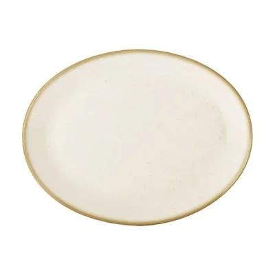 Porselen Seasons Bej Kayık Tabak 18Cm  