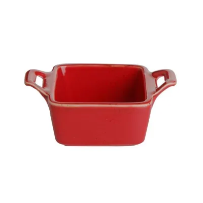 Porselen Seasons Kırmızı Mini Kase 10Cm 
