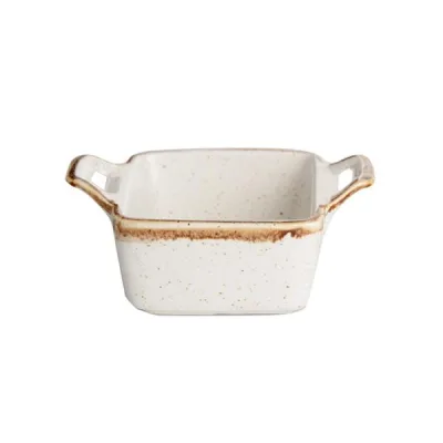 Porselen Seasons Bej Mini Kase 10Cm   