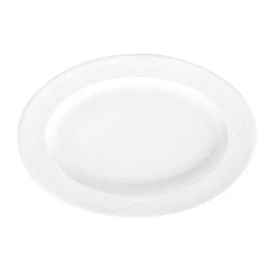 Porselen Saturn Kayık Tabak 21 cm