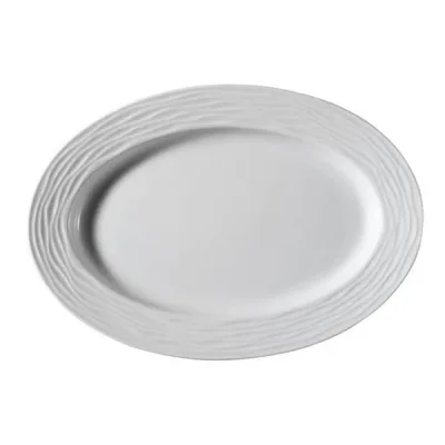 Porselen Sea Wave Kayık Tabak