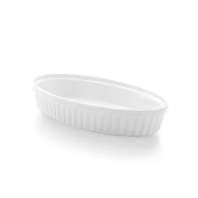 Porselen Fırın / Porfire Oval Fırın Kabı