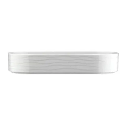 Porselen Sea Wave Oval Kase