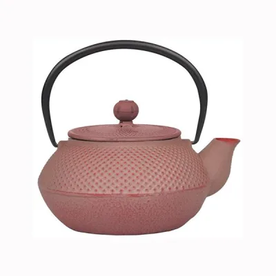 Toz Pembe Döküm Çaydanlık