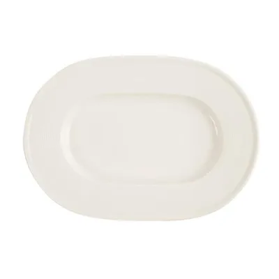Porselen Line Alumilite Kayık Tabak 19Cm