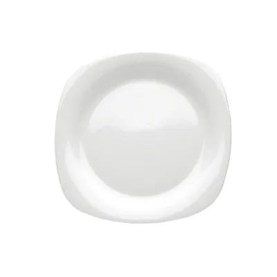 Porselen Paloma Beyaz Düz Tabak 20Cm  
