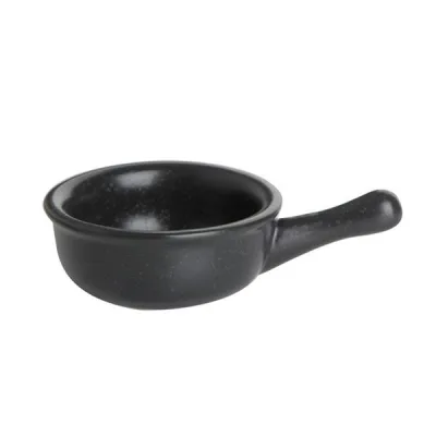 Porselen Seasons Siyah Mini Kase 9Cm  