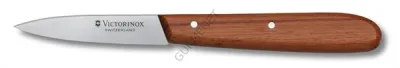 Bubinga Saplı Sivri Uçlu Soyma Bıçağı 6 cm