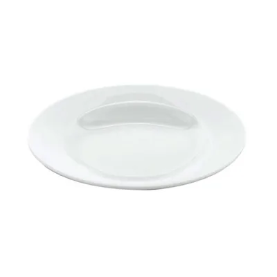 Porselen Köşeli & Yeni Otel Çukur Tabak 21 cm