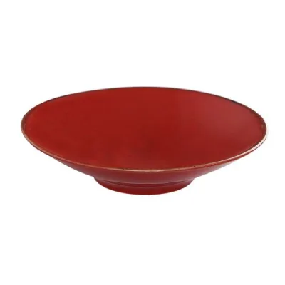 Porselen Seasons Kırmızı Kase 25Cm   