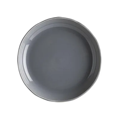 Bonna Gris Cras Çukur Tabak 23 cm