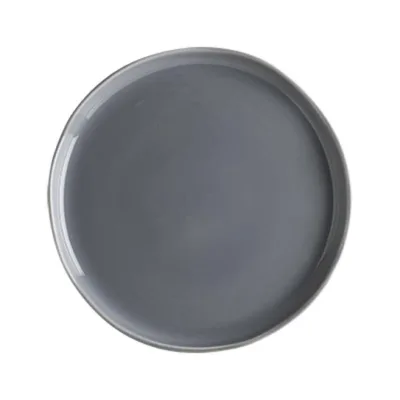 Bonna Gris Cras Düz Tabak 27 cm